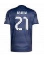 Billige Real Madrid Brahim Diaz #21 Bortedrakt 2025-26 Kortermet